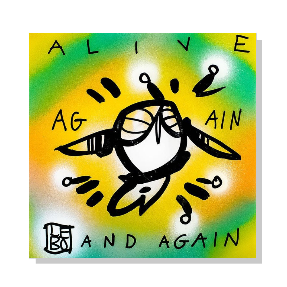 Alive, Again and Again - Mineral Print